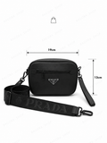 Sac Bandoulière P.R | Noir Intense