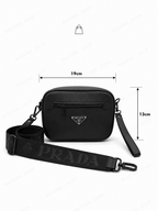 Sac Bandoulière P.R | Noir Intense