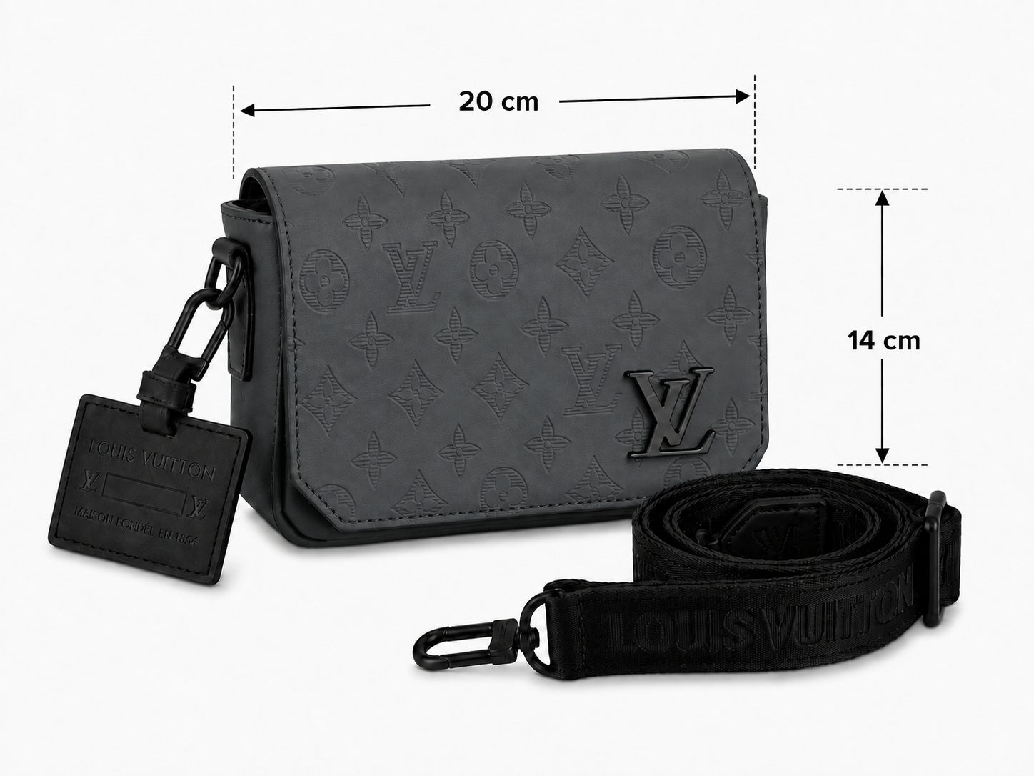 Crossbody | Carbon Grey
