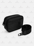 Sac Bandoulière L.C Double Zip | Noir Full Black