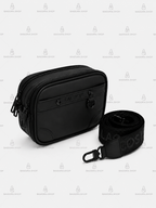 Sac Bandoulière L.C Double Zip | Noir Full Black
