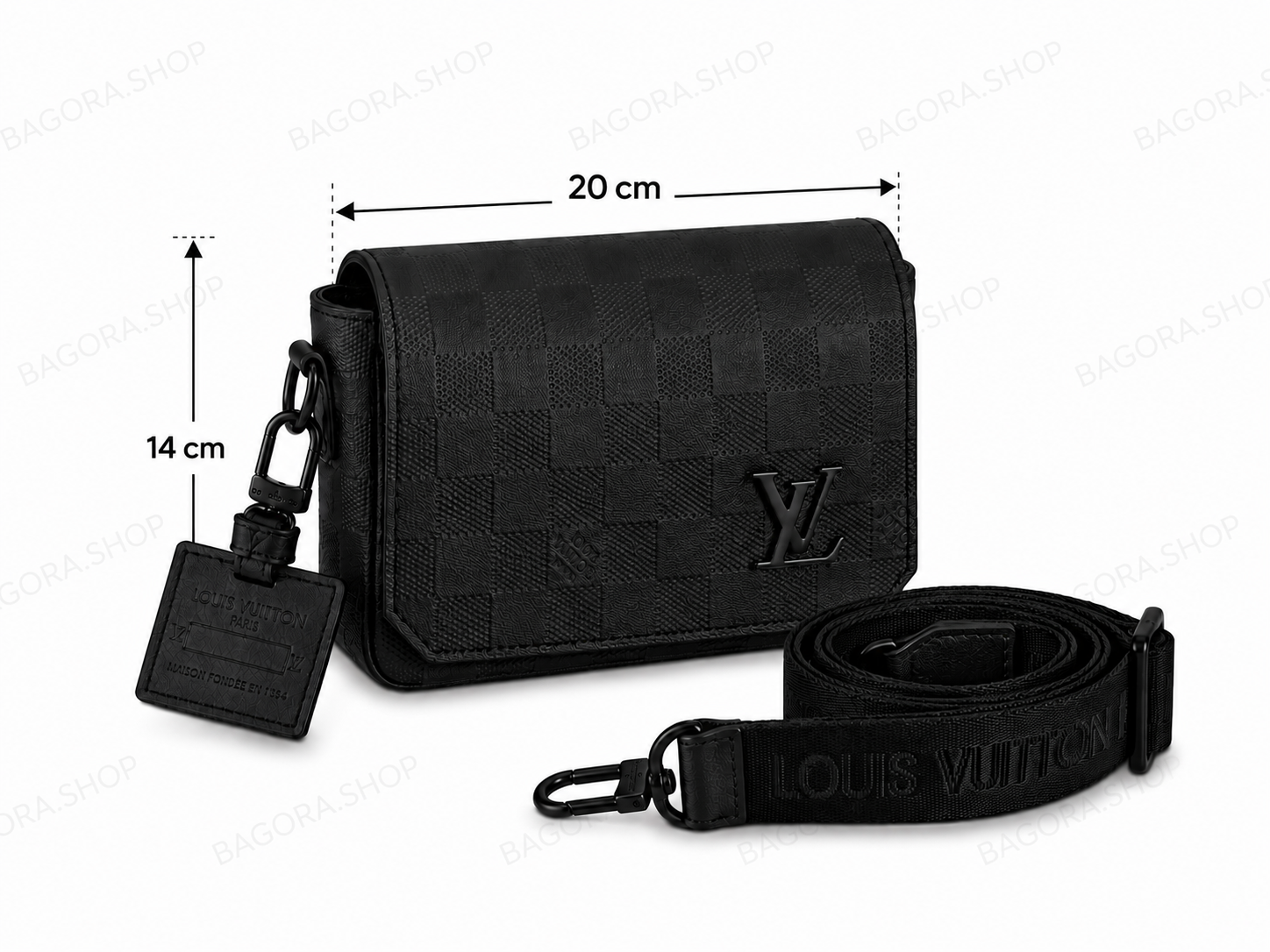 Crossbody | Carbon Grid
